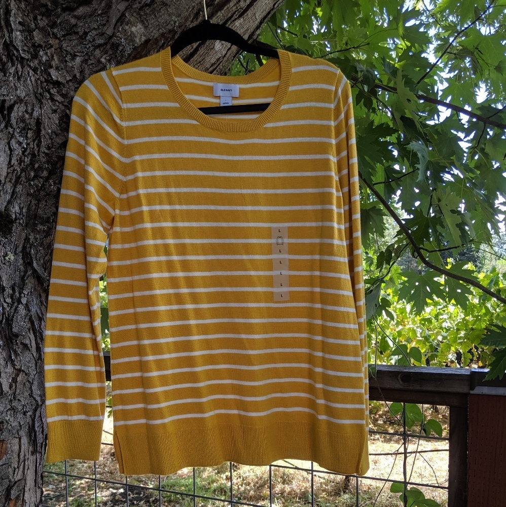 Old Navy stripe sweater
